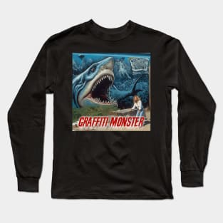 Graffiti Monster™ - Series #0 - New England Summer Sharks - 1 of 9 Long Sleeve T-Shirt